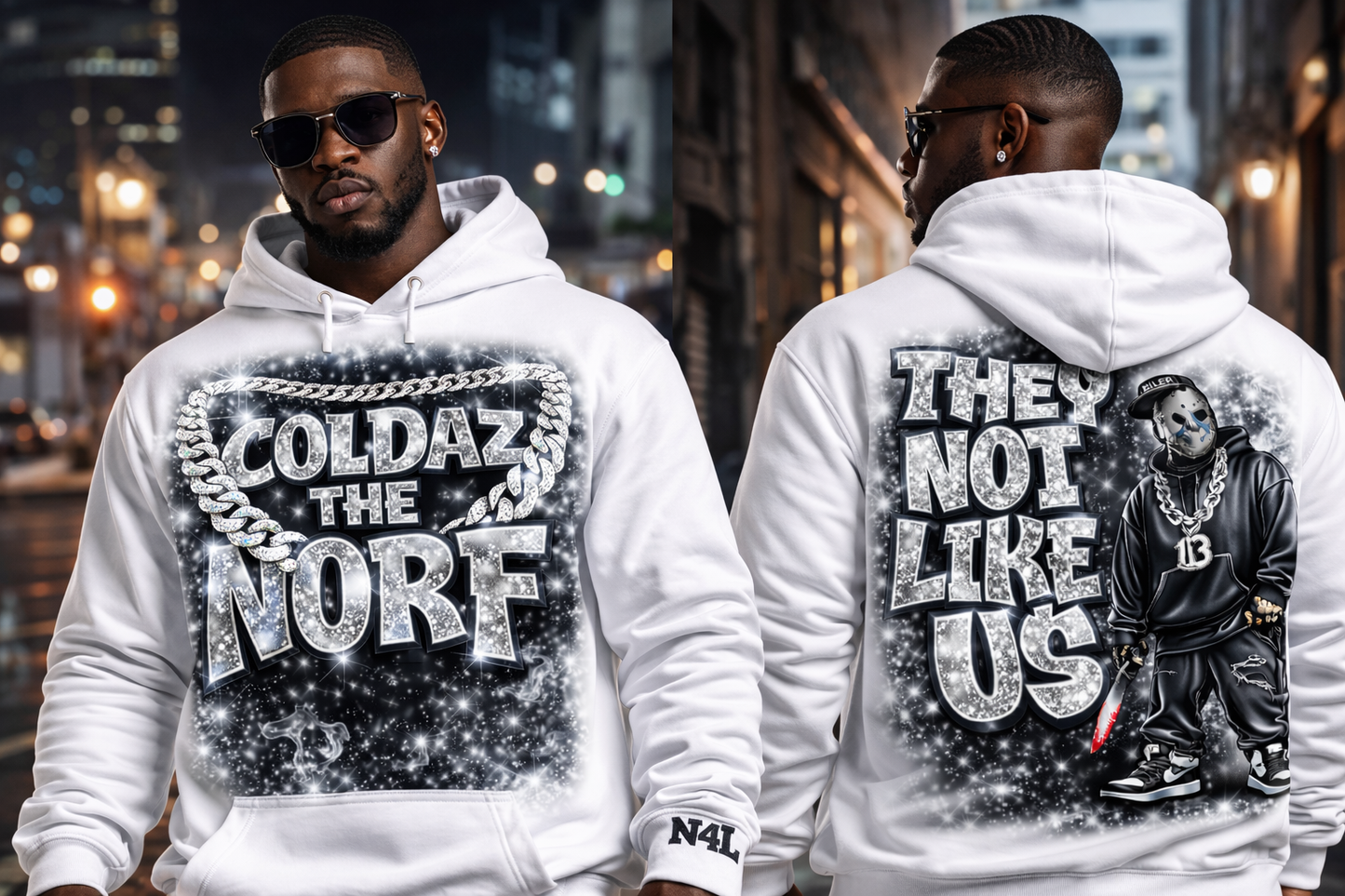 N4L “They Not Like Us” Premium Hoodie