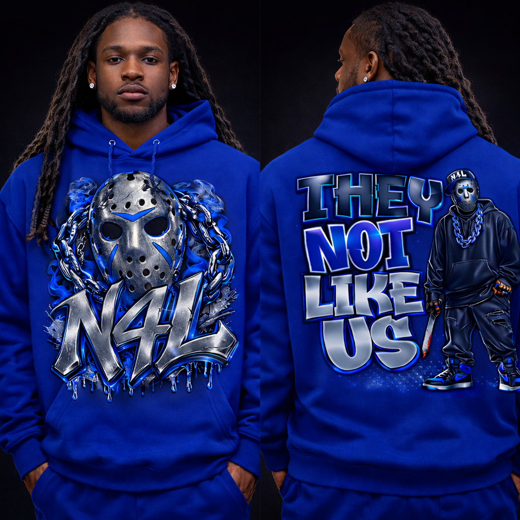 🔥 N4L “They Not Like Us” Hoodie – Series