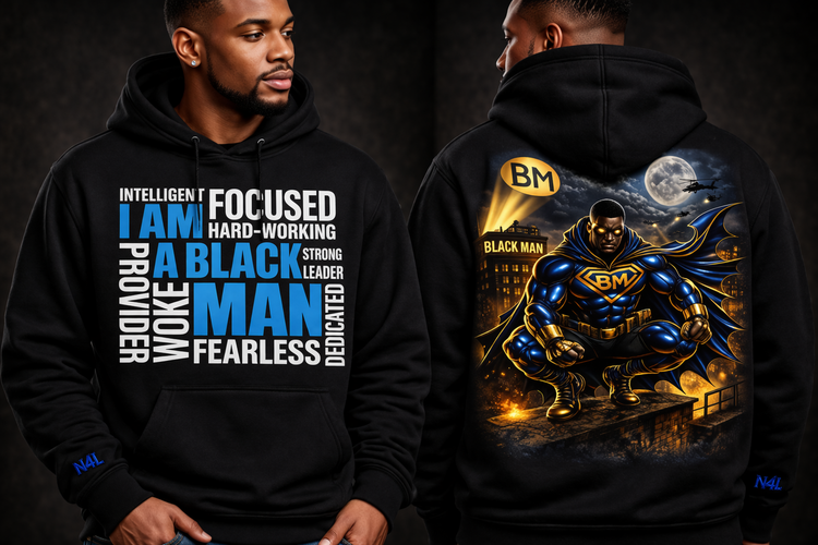 The N4L “I Am A Black Man” Hoodie Series