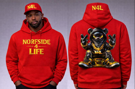NORFSIDE 4 LIFE – Boombox Bear N4L Hoodie