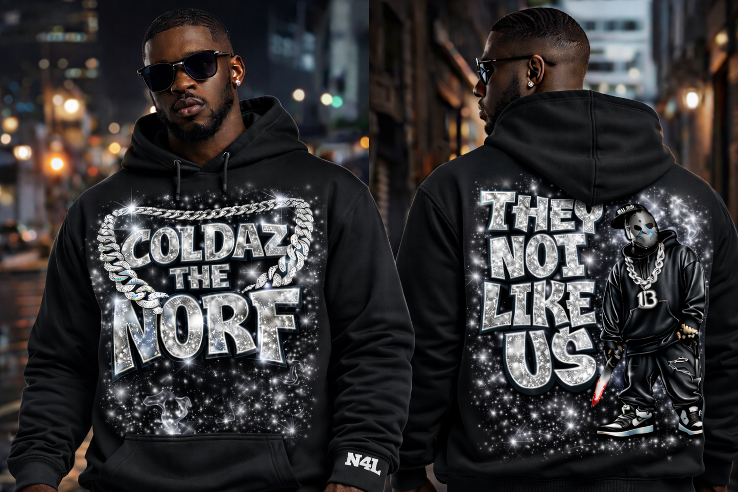 N4L “They Not Like Us” Premium Hoodie