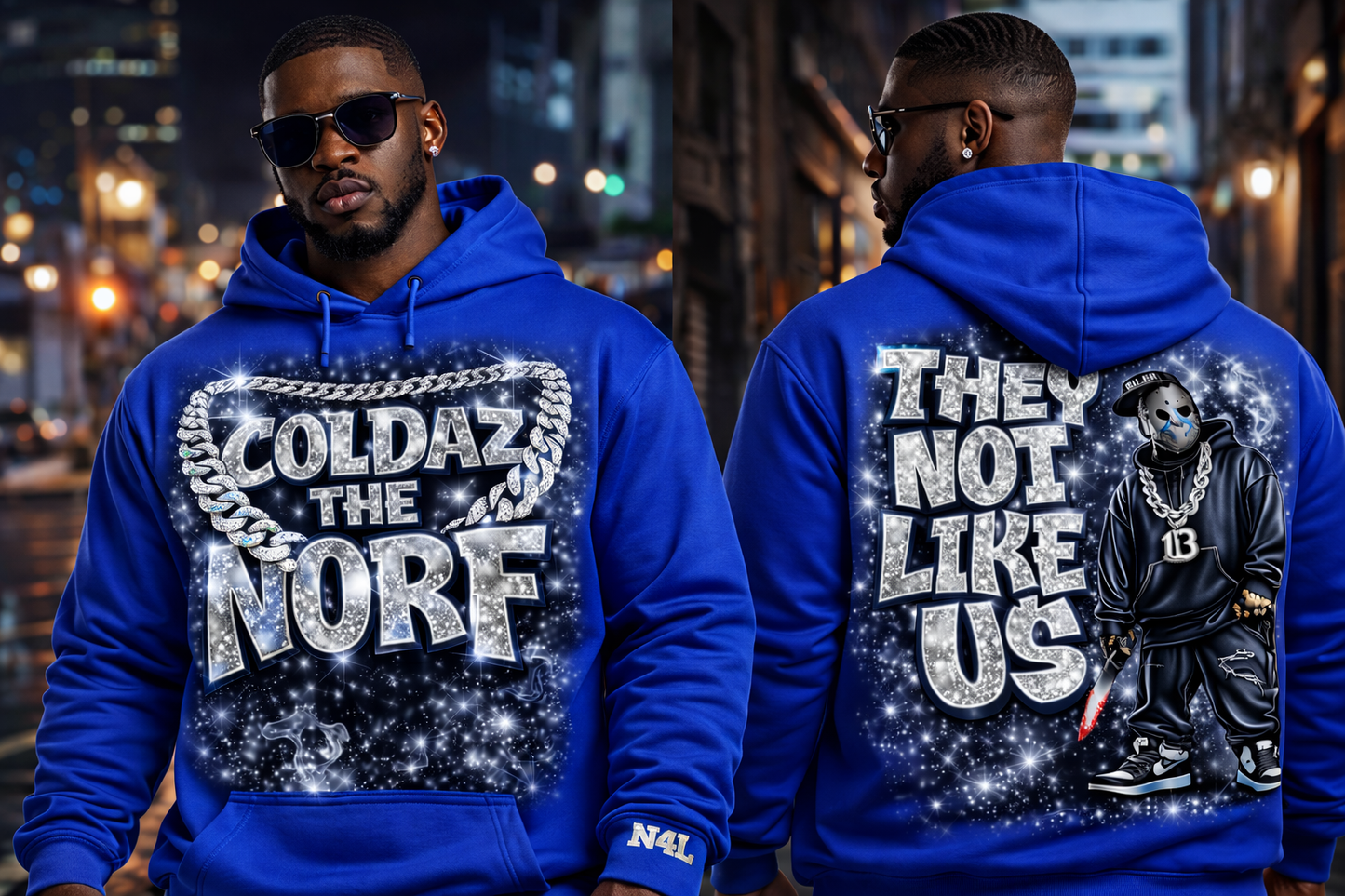 N4L “They Not Like Us” Premium Hoodie