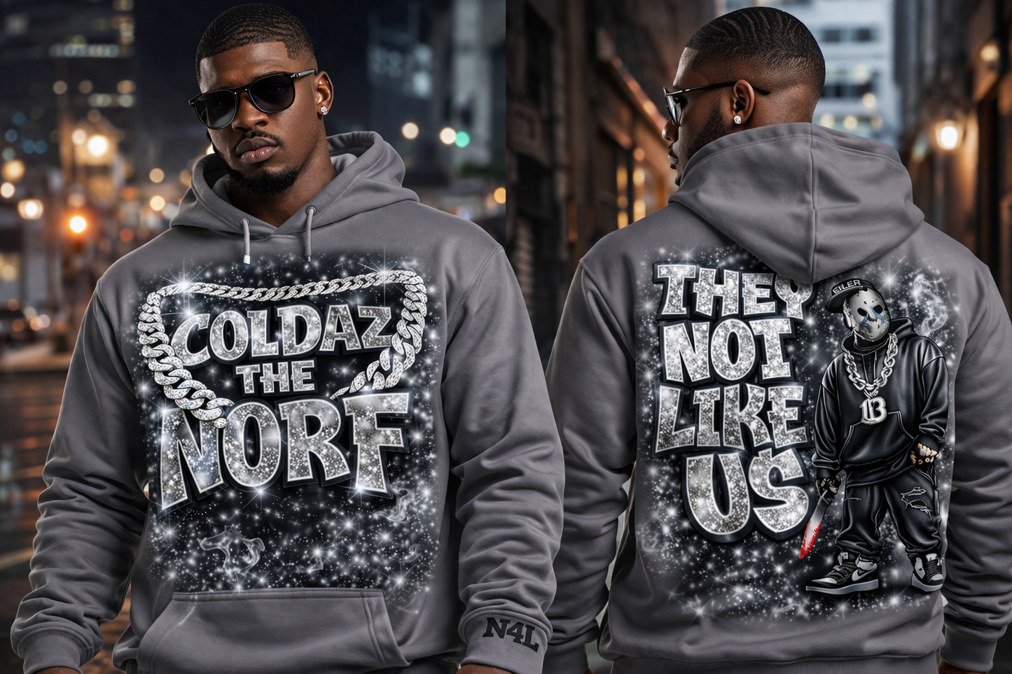 N4L “They Not Like Us” Premium Hoodie