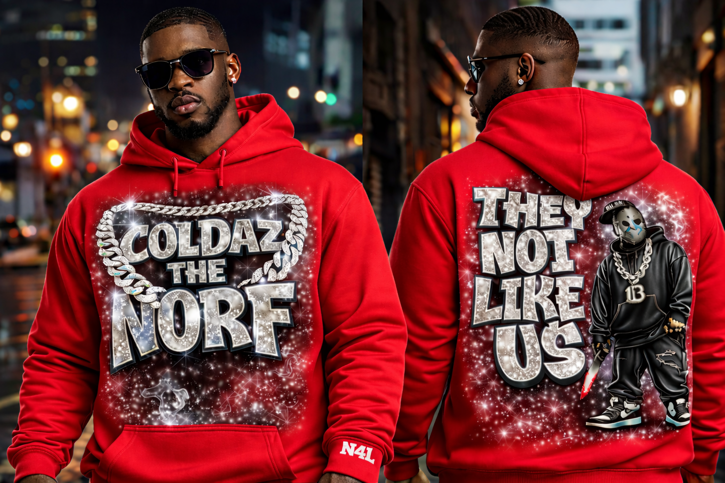 N4L “They Not Like Us” Premium Hoodie