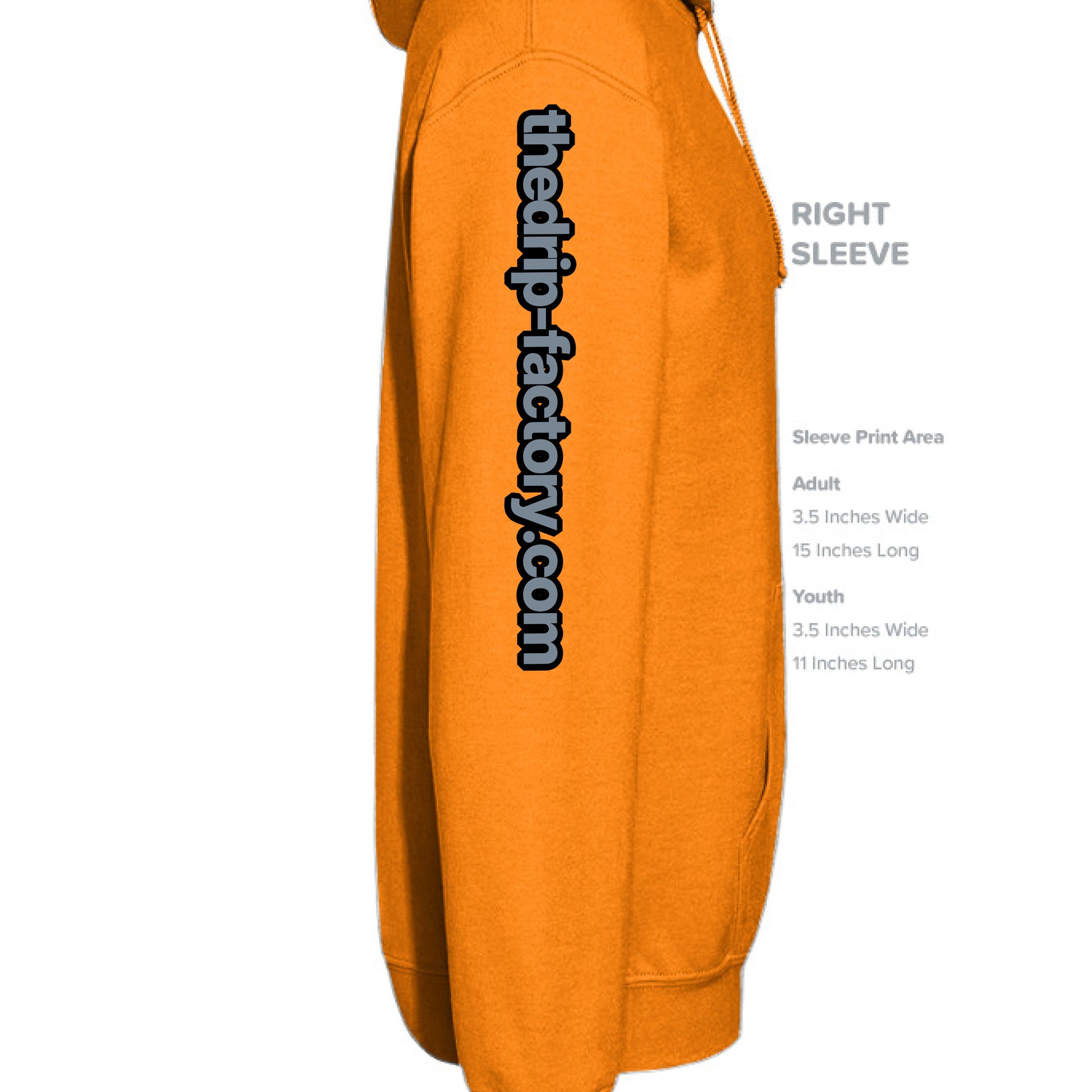 SAFETY ORANGE - SLEEVE_RIGHT
